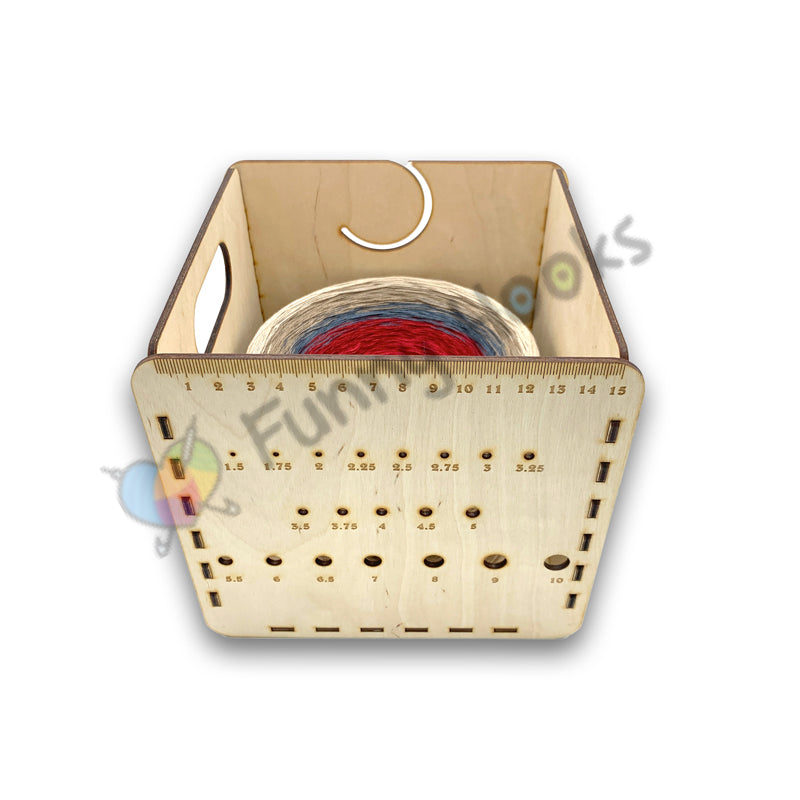 Bobbelbox mit Nadelmaß