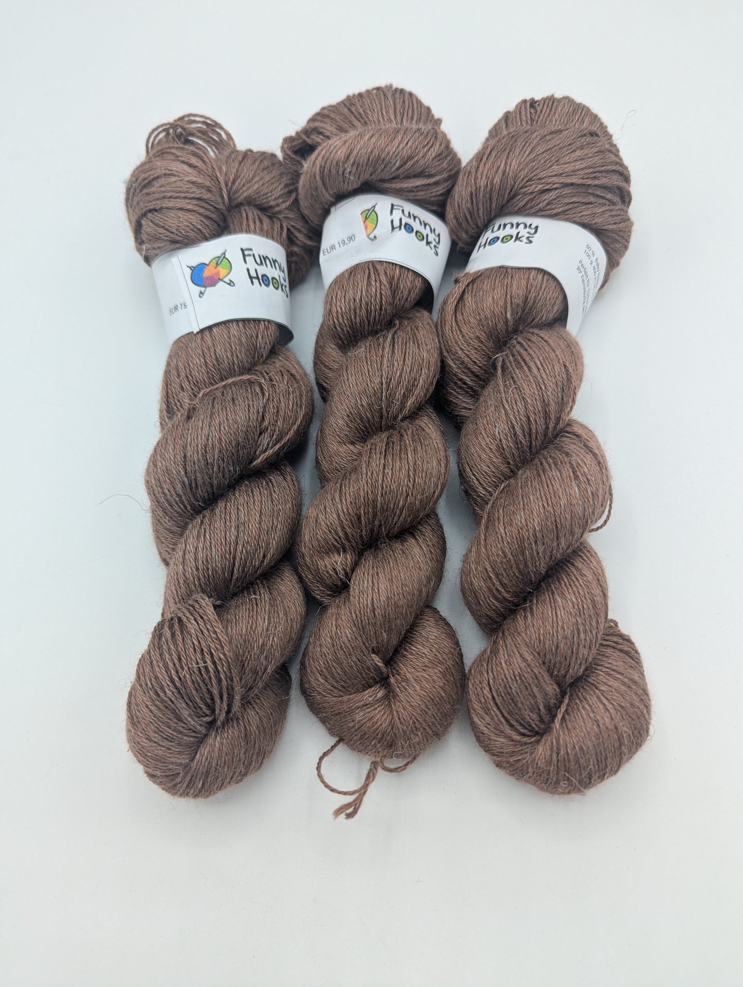 Babyalpaca/Leinen/Seide braun