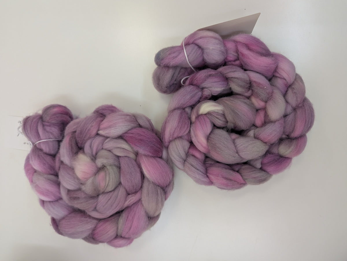 100 % Merino extra fein - handgefärbt- 19 mic