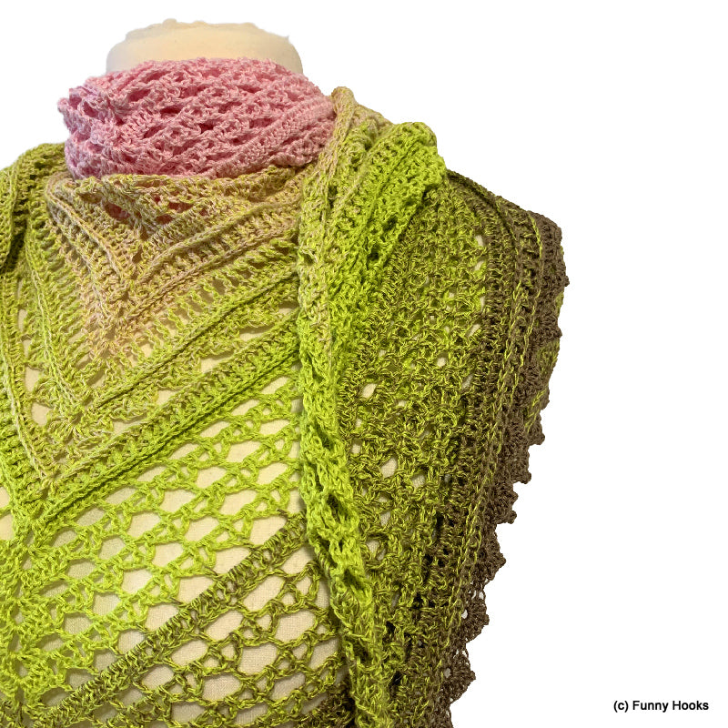 Pavasaris - fertiges Tuch - Unikat