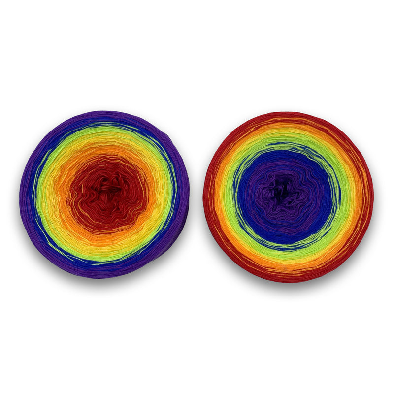 Fancy Rainbow inside out