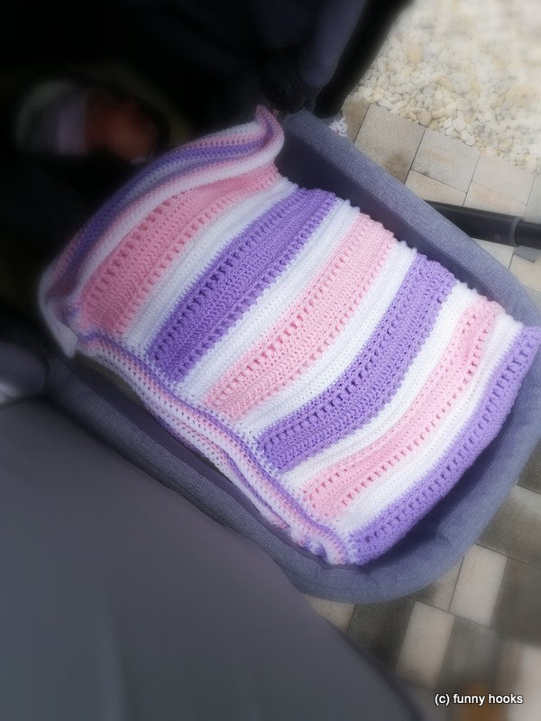 Babydecke "pretty Sara-Marie"