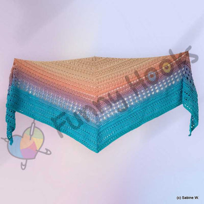 Lente - flaches Dreireckstuch