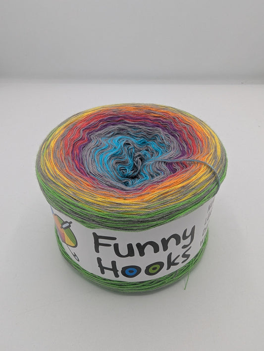 Grey Hooks- Bobbel to Go 1255 m, 3-fädig