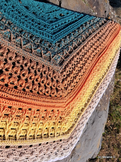 Libera - Tuch Shawl DE/EN