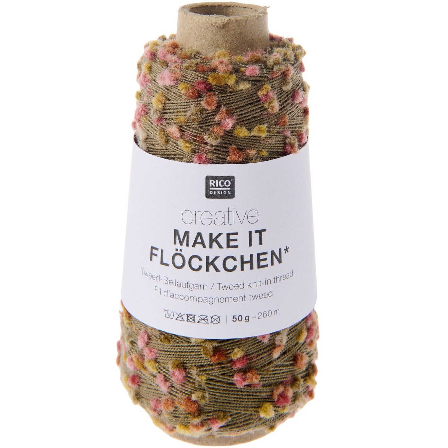 Rico Creative Make it Flöckchen | Effektgarn & Beilaufgarn