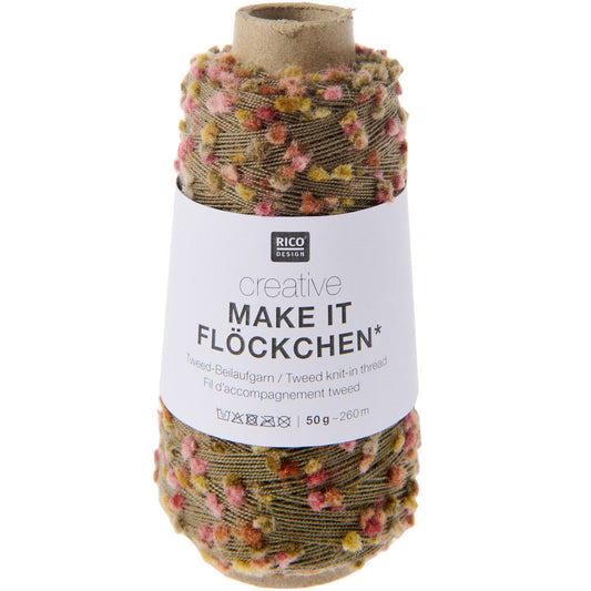 Rico Creative Make it Flöckchen | Effektgarn & Beilaufgarn