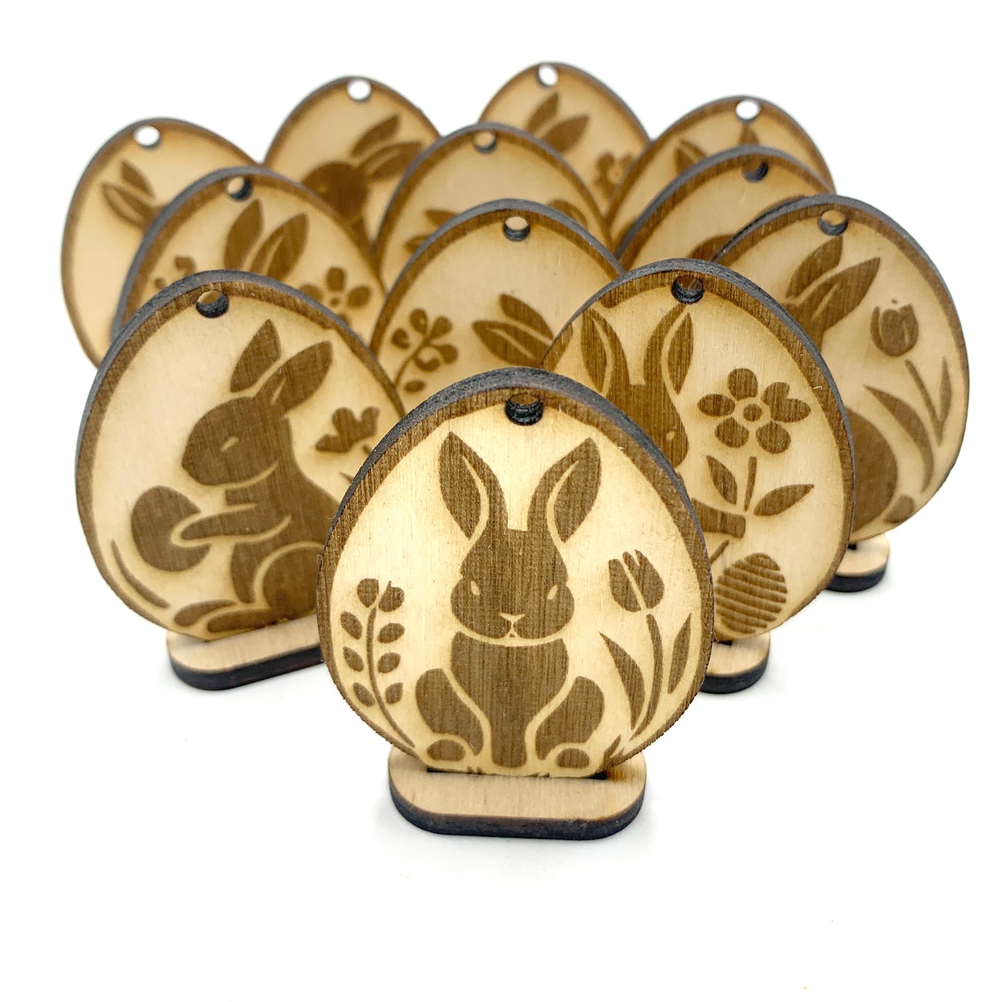 Bunny Laser Cut File - Funny Bunny Design - SVG, Dxf, AI, Pdf, Eps, Png