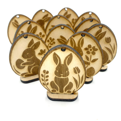 Bunny Laser Cut File - Funny Bunny Design - SVG, Dxf, AI, Pdf, Eps, Png