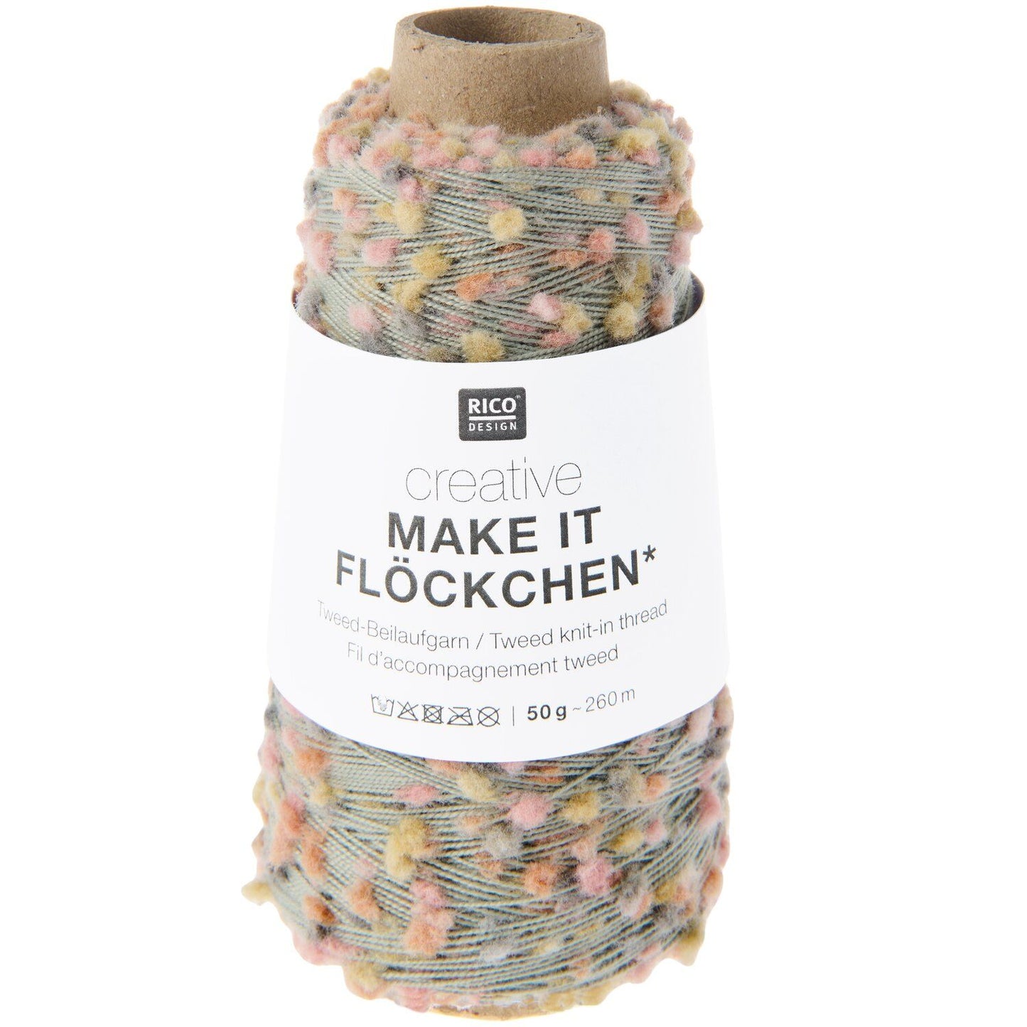 Rico Creative Make it Flöckchen | Effektgarn & Beilaufgarn