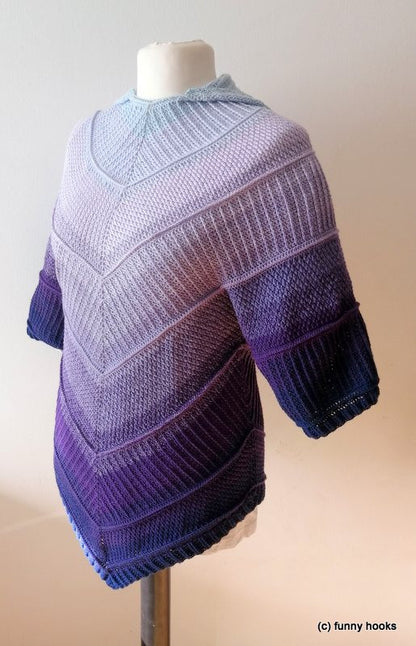 Swominata - Swoncho, Poncho oder Pullover