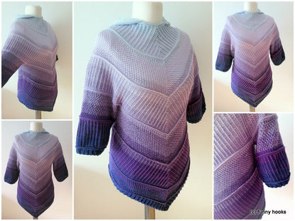 Swominata - Swoncho, Poncho oder Pullover