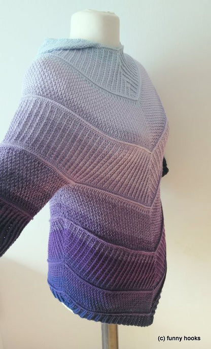 Swominata - Swoncho, Poncho oder Pullover