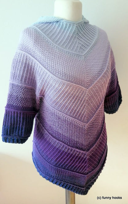Swominata - Swoncho, Poncho oder Pullover