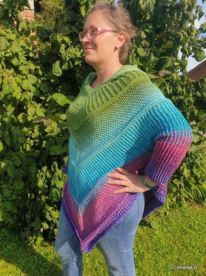 Swominata - Swoncho, Poncho oder Pullover