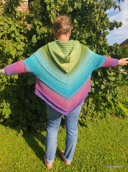 Swominata - Swoncho, Poncho oder Pullover