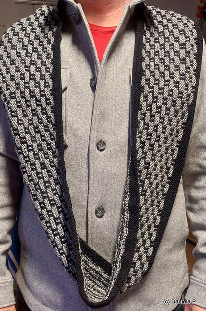 Kilti - Loop im unisex Muster Strickanleitung