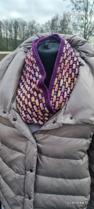 Kilti - Loop im unisex Muster Strickanleitung