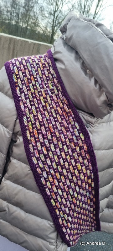 Kilti - Loop im unisex Muster Strickanleitung