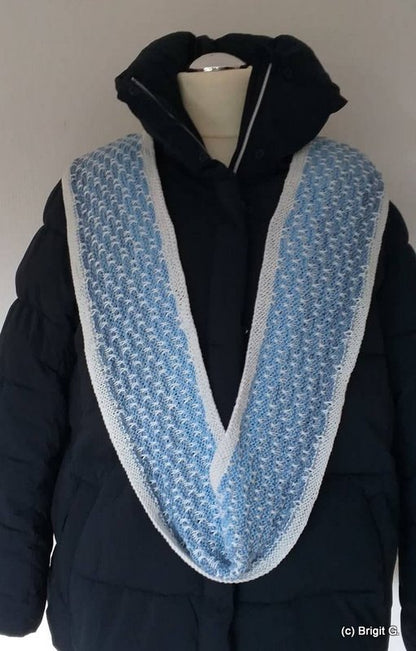 Kilti - Loop im unisex Muster Strickanleitung