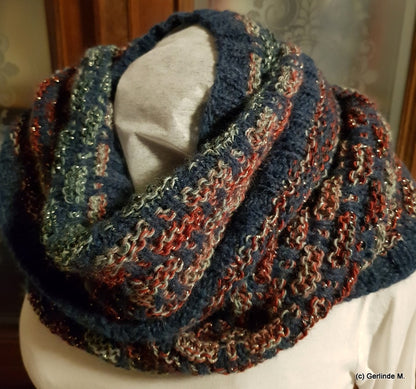 Kilti - Loop im unisex Muster Strickanleitung