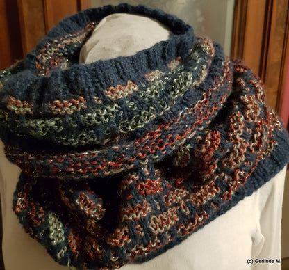 Kilti - Loop im unisex Muster Strickanleitung