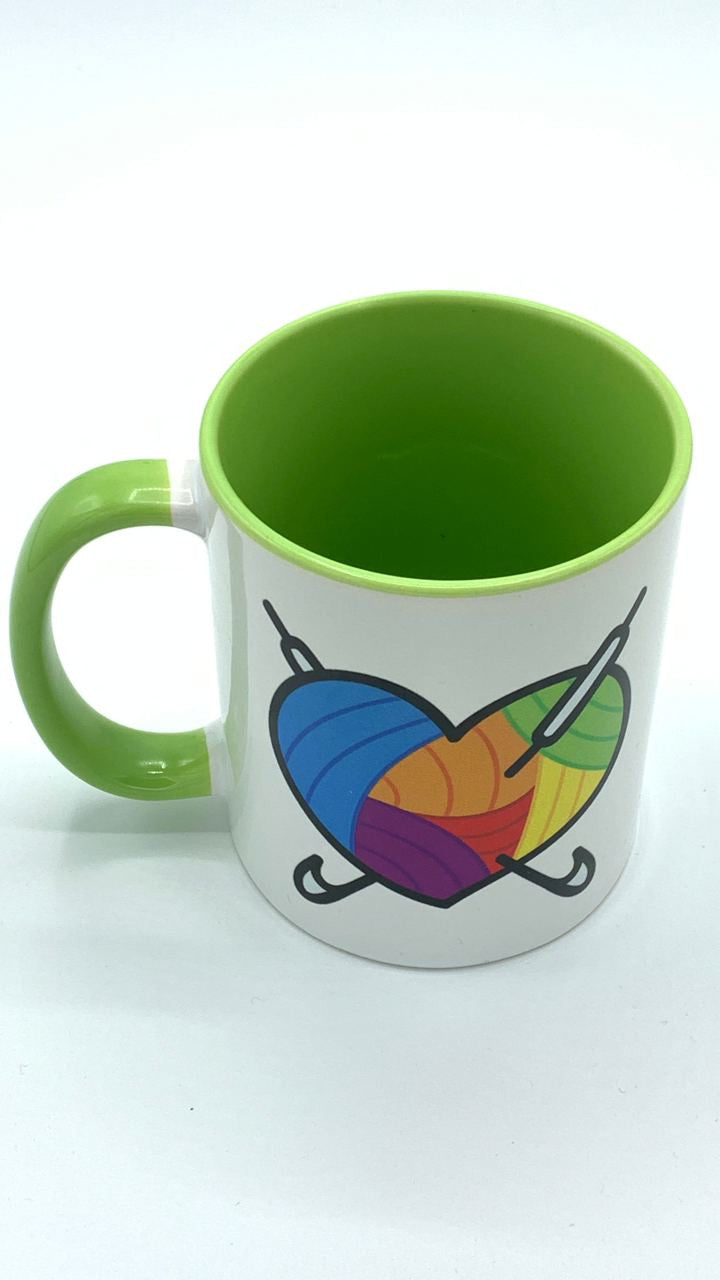 Derzeit Ausverkauft Funny Hooks Tasse einzeln - grün